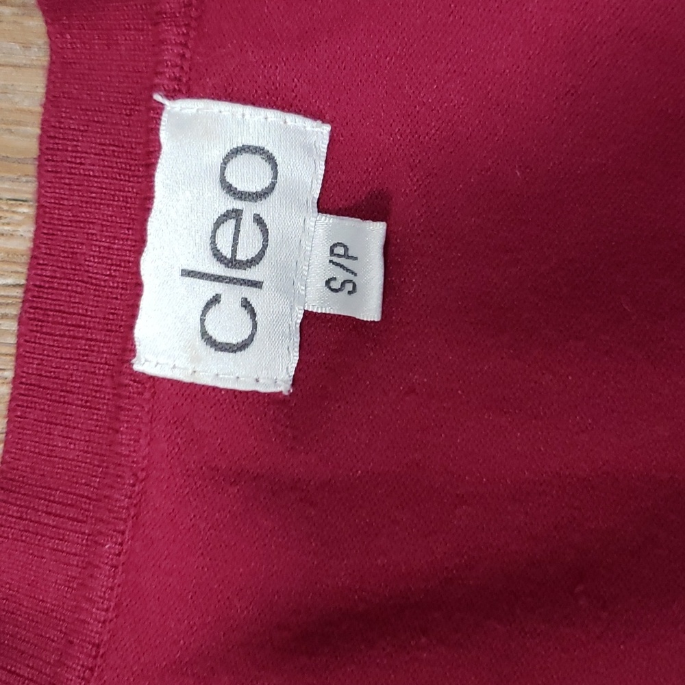 (S) cleo Minimalist Nylon Rayon Cardigan Solid Color Modest Comfy Soft - Picture 4 of 10